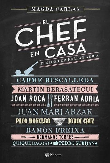 EL CHEF EN CASA | 9788408138235 | CARLAS,MAGDA | Llibreria Geli - Llibreria Online de Girona - Comprar llibres en català i castellà