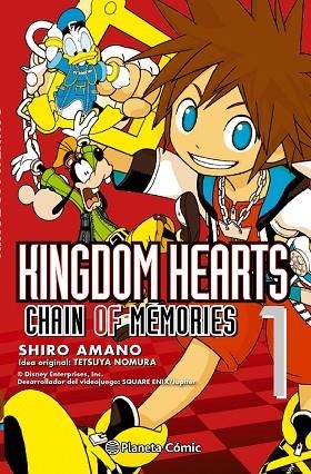 KINGDOM HEARTS CHAIN OF MEMORIES-1 | 9788416244614 | AMANO,SHIRO | Llibreria Geli - Llibreria Online de Girona - Comprar llibres en català i castellà