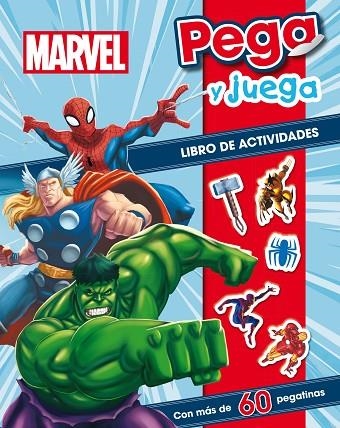 MARVEL.PEGA Y JUEGA.LIBRO DE ACTIVIDADES | 9788415343776 | Libreria Geli - Librería Online de Girona - Comprar libros en catalán y castellano