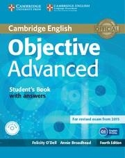 OBJECTIVE ADVANCED(STUDENT'S BOOK WITH ANSWERS WITH CD-ROM.4ªED)  | 9781107657557 | O'DELL,FELICITY | Libreria Geli - Librería Online de Girona - Comprar libros en catalán y castellano