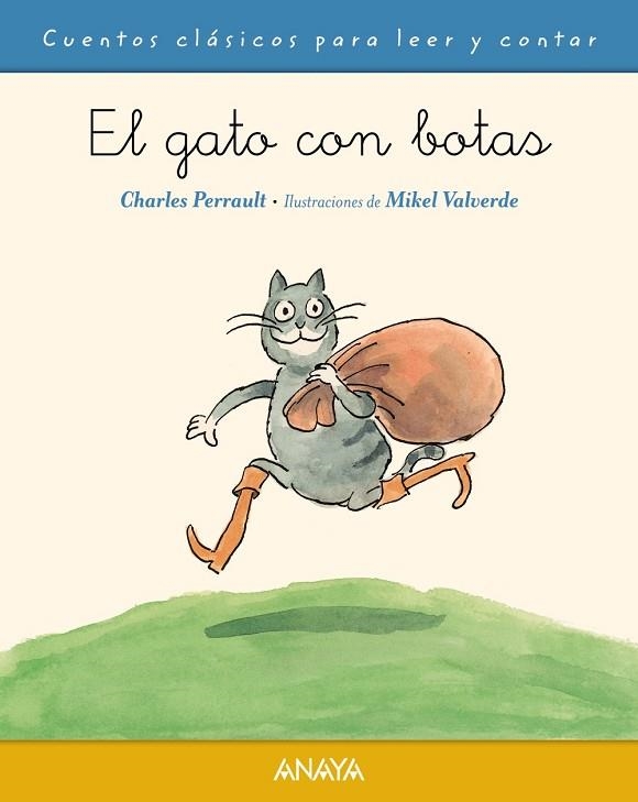 EL GATO CON BOTAS (LLETRA LLIGADA) | 9788467871494 | PERRAULT,CHARLES/VALVERDE,MIKEL (IL) | Llibreria Geli - Llibreria Online de Girona - Comprar llibres en català i castellà