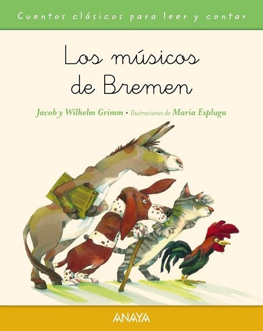 LOS MÚSICOS DE BREMEN (LLETRA LLIGADA) | 9788467871500 | GRIMM,JACOB/GRIMM,WILHELM/ESPLUGA,MARIA (IL) | Llibreria Geli - Llibreria Online de Girona - Comprar llibres en català i castellà