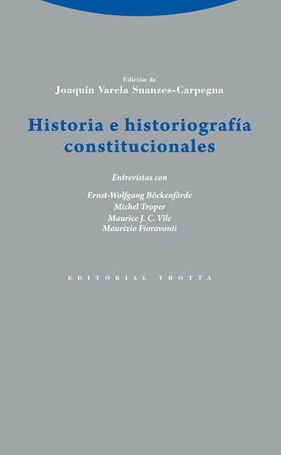 HISTORIA E HISTORIOGRAFÍA CONSTITUCIONALES | 9788498795738 | A.A.D.D. | Llibreria Geli - Llibreria Online de Girona - Comprar llibres en català i castellà