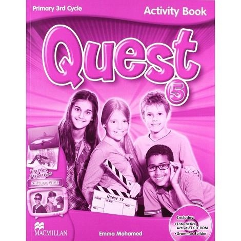 QUEST-5.ACTIVITY BOOK (PRIMARY 5) | 9780230478718 | A.A.V.V. | Llibreria Geli - Llibreria Online de Girona - Comprar llibres en català i castellà