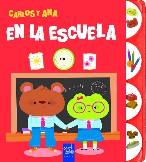 CARLOS Y ANA EN LA ESCUELA | 9788408139409 | YOYO | Llibreria Geli - Llibreria Online de Girona - Comprar llibres en català i castellà