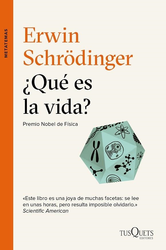 QUÉ ES LA VIDA?  | 9788490661680 | SCHRÖDINGER,ERWIN | Libreria Geli - Librería Online de Girona - Comprar libros en catalán y castellano