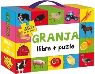 GRANJA:LLIBRE+PUZLE.PUZLE GEGANT DE 20 PECES | 9788424656287 | A.A.V.V. | Llibreria Geli - Llibreria Online de Girona - Comprar llibres en català i castellà