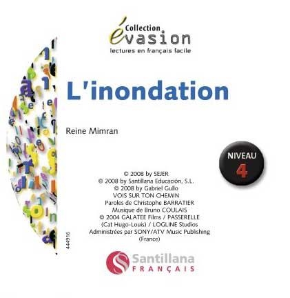 L'INONDATION(+CD.LEVEL 4) | 9788496597563 | MIMRAN,REINE | Llibreria Geli - Llibreria Online de Girona - Comprar llibres en català i castellà