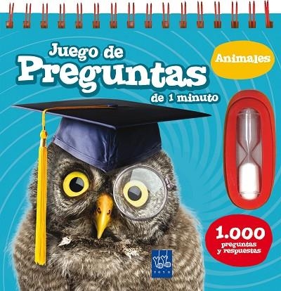 JUEGO DE PREGUNTAS DE 1 MINUTO.ANIMALES | 9788408143260 | Llibreria Geli - Llibreria Online de Girona - Comprar llibres en català i castellà