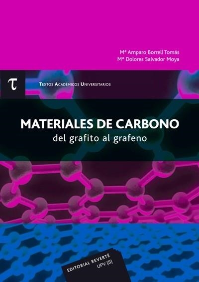 MATERIALES DE CARBONO | 9788429147520 | BORRELL TOMÁS,MARÍA AMPARO/SALVADOR MOYA,MARÍA DOLORES | Libreria Geli - Librería Online de Girona - Comprar libros en catalán y castellano