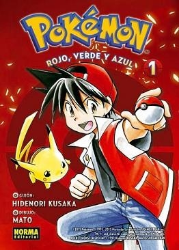 POKÉMON-1.ROJO,VERDE Y AZUL-1 | 9788467921120 | KUSAKA,HIDENORI (GUIÓ)/MATO (IL) | Llibreria Geli - Llibreria Online de Girona - Comprar llibres en català i castellà