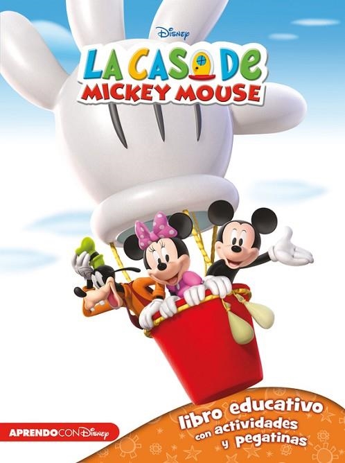 LA CASA DE MICKEY MOUSE 1 (LIBRO EDUCATIVO DISNEY CON ACTIVIDADES Y PEGATINAS) | 9788416548248 | Llibreria Geli - Llibreria Online de Girona - Comprar llibres en català i castellà