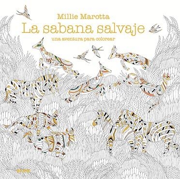 LA SABANA SALVAJE.UNA AVENTURA PARA COLOREAR | 9788498018936 | MAROTTA,MILLIE | Llibreria Geli - Llibreria Online de Girona - Comprar llibres en català i castellà