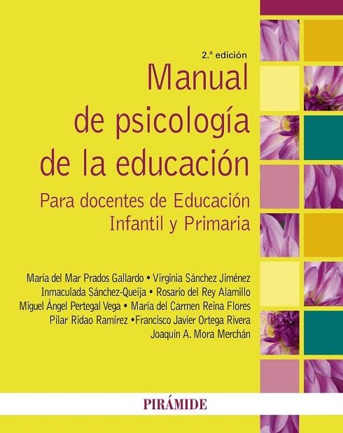 MANUAL DE PSICOLOGÍA DE LA EDUCACIÓN.PARA DOCENTES DE EDUCACIÓN INFANTIL Y PRIMARIA | 9788436835151 | A.A.D.D. | Llibreria Geli - Llibreria Online de Girona - Comprar llibres en català i castellà