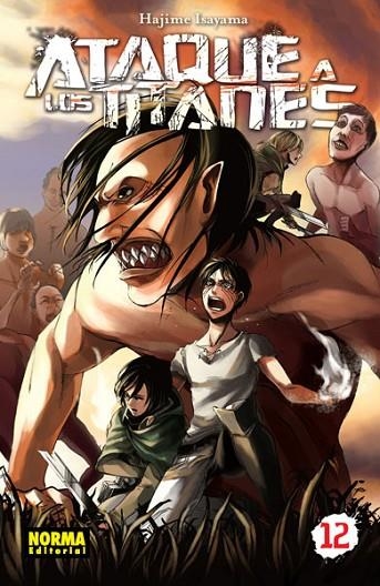 ATAQUE A LOS TITANES-12 | 9788467918120 | ISAYAMA,HAJIME | Llibreria Geli - Llibreria Online de Girona - Comprar llibres en català i castellà