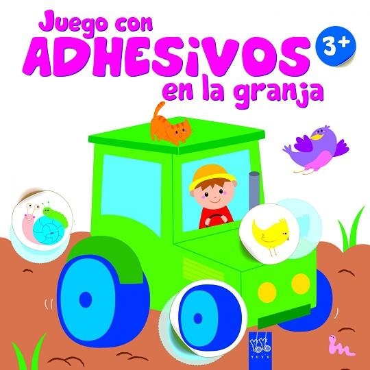 JUEGO CON ADHESIVOS EN LA GRANJA (3+) | 9788408148739 | YOYO | Llibreria Geli - Llibreria Online de Girona - Comprar llibres en català i castellà