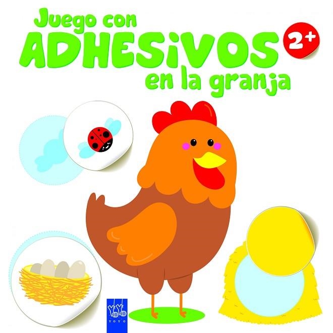 JUEGO CON ADHESIVOS EN LA GRANJA (2+) | 9788408148708 | YOYO | Llibreria Geli - Llibreria Online de Girona - Comprar llibres en català i castellà