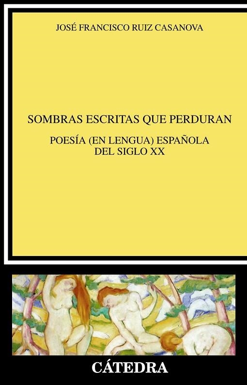 SOMBRAS ESCRITAS QUE PERDURAN | 9788437635088 | RUIZ CASANOVA,JOSÉ FRANCISCO | Llibreria Geli - Llibreria Online de Girona - Comprar llibres en català i castellà