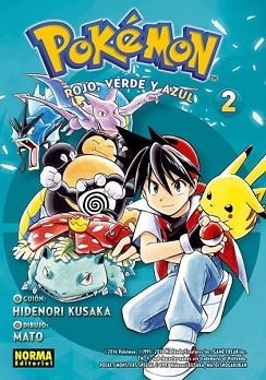 POKÉMON-2.ROJO,VERDE Y AZUL-2 | 9788467922011 | HIDENORI HUSAKA,MATO | Llibreria Geli - Llibreria Online de Girona - Comprar llibres en català i castellà