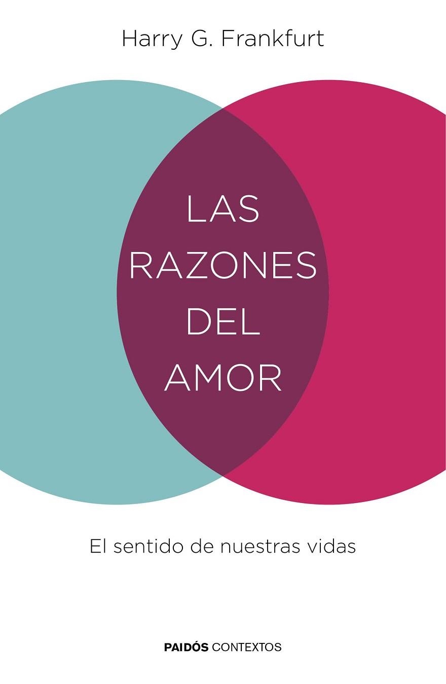 LAS RAZONES DEL AMOR.EL SENTIDO DE NUESTRAS VIDAS | 9788449332074 | FRANKFURT,HARRY G. | Llibreria Geli - Llibreria Online de Girona - Comprar llibres en català i castellà