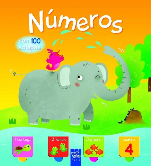 NÚMEROS CON 100 SOLAPAS (TD) | 9788408149477 | YOYO | Llibreria Geli - Llibreria Online de Girona - Comprar llibres en català i castellà