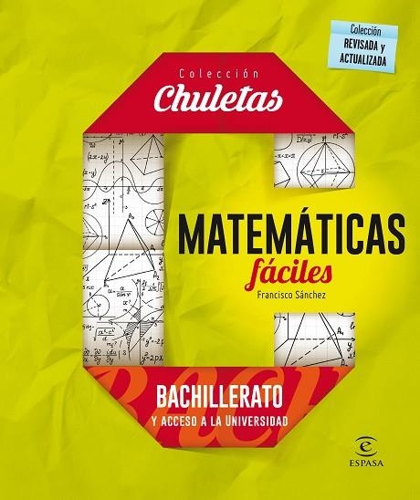 MATEMÁTICAS FÁCILES PARA BACHILLERATO Y ACCESO A LA UNIVERSIDAD | 9788467044478 | SANCHEZ,FRANCISCO | Llibreria Geli - Llibreria Online de Girona - Comprar llibres en català i castellà