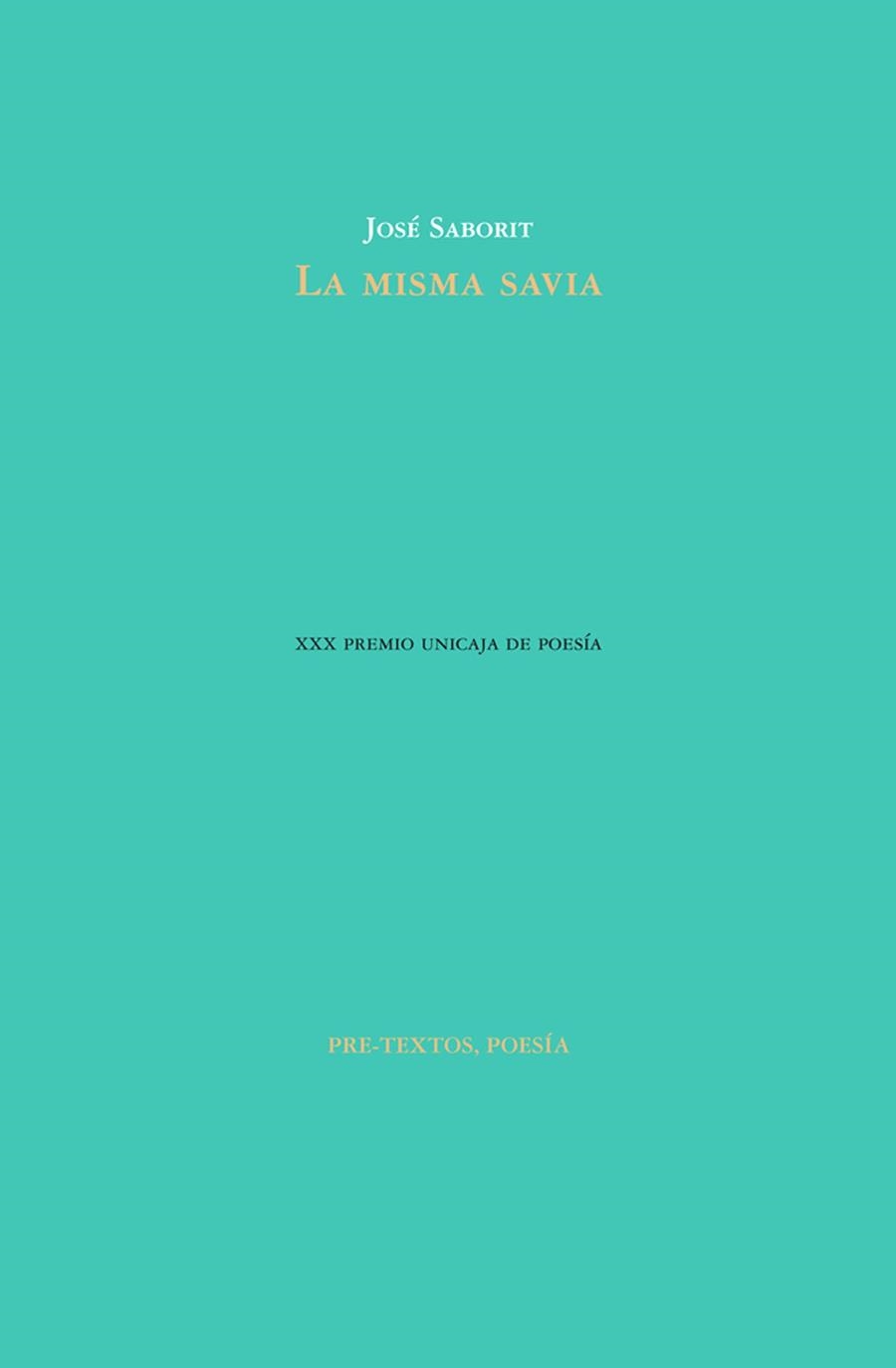 LA MISMA SAVIA | 9788416453511 | SABORIT,JOSÉ | Llibreria Geli - Llibreria Online de Girona - Comprar llibres en català i castellà