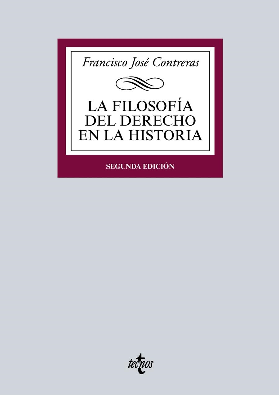 LA FILOSOFÍA DEL DERECHO EN LA HISTORIA | 9788430969029 | CONTRERAS,FRANCISCO JOSÉ | Llibreria Geli - Llibreria Online de Girona - Comprar llibres en català i castellà