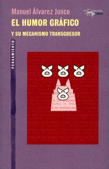 EL HUMOR GRÁFICO Y SU MECANISMO TRANSGRESOR | 9788477747925 | ÁLVAREZ JUNCO,MANUEL | Llibreria Geli - Llibreria Online de Girona - Comprar llibres en català i castellà