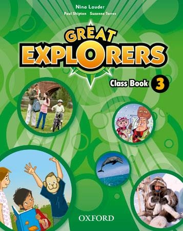 GREAT EXPLORERS-3(CLASS BOOK PACK) | 9780194507493 | LAUDER,NINA | Llibreria Geli - Llibreria Online de Girona - Comprar llibres en català i castellà