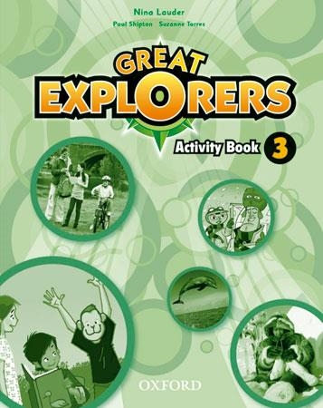 GREAT EXPLORERS-3(ACTIVITY BOOK) | 9780194507417 | LAUDER,NINA | Llibreria Geli - Llibreria Online de Girona - Comprar llibres en català i castellà