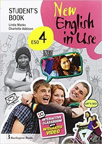 NEW ENGLISH IN USE(QUART D'ESO.STUDENT'S BOOK) | 9789963516780 | Llibreria Geli - Llibreria Online de Girona - Comprar llibres en català i castellà