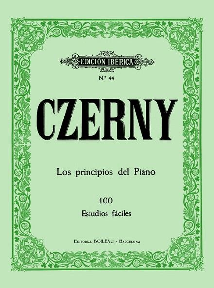 LOS PRINCIPIOS DEL PIANO(100 ESTUDIOS FÁCILES) | 9788480203586 | CZERNY,CARL | Llibreria Geli - Llibreria Online de Girona - Comprar llibres en català i castellà