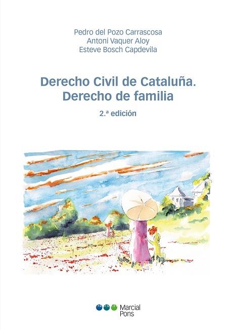 DERECHO CIVIL DE CATALUÑA.DERECHO DE FAMILIA(2ª EDICION 2016) | 9788491231561 | POZO,PEDRO DEL/VAQUER,ANTONI/BOSCH,ESTEVE | Llibreria Geli - Llibreria Online de Girona - Comprar llibres en català i castellà