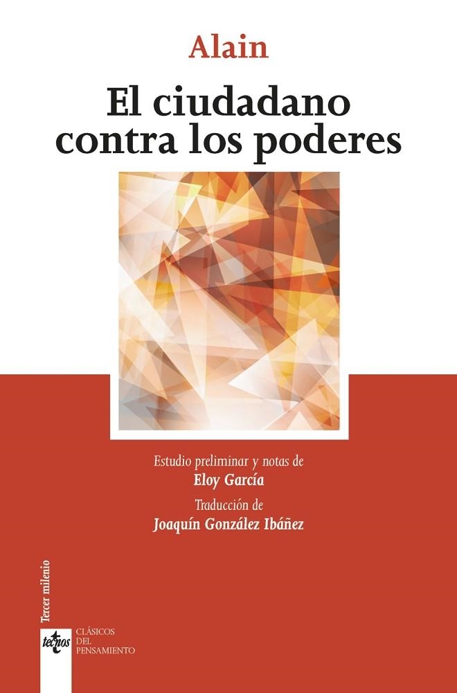 EL CIUDADANO CONTRA LOS PODERES | 9788430946648 | ALAIN | Llibreria Geli - Llibreria Online de Girona - Comprar llibres en català i castellà