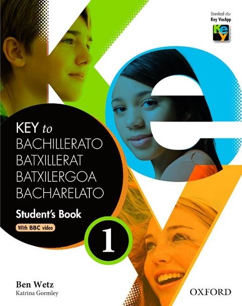 KEY TO BACHILLERATO-1(STUDENT'S BOOK) | 9780194611053 | WETZ,BEN | Llibreria Geli - Llibreria Online de Girona - Comprar llibres en català i castellà