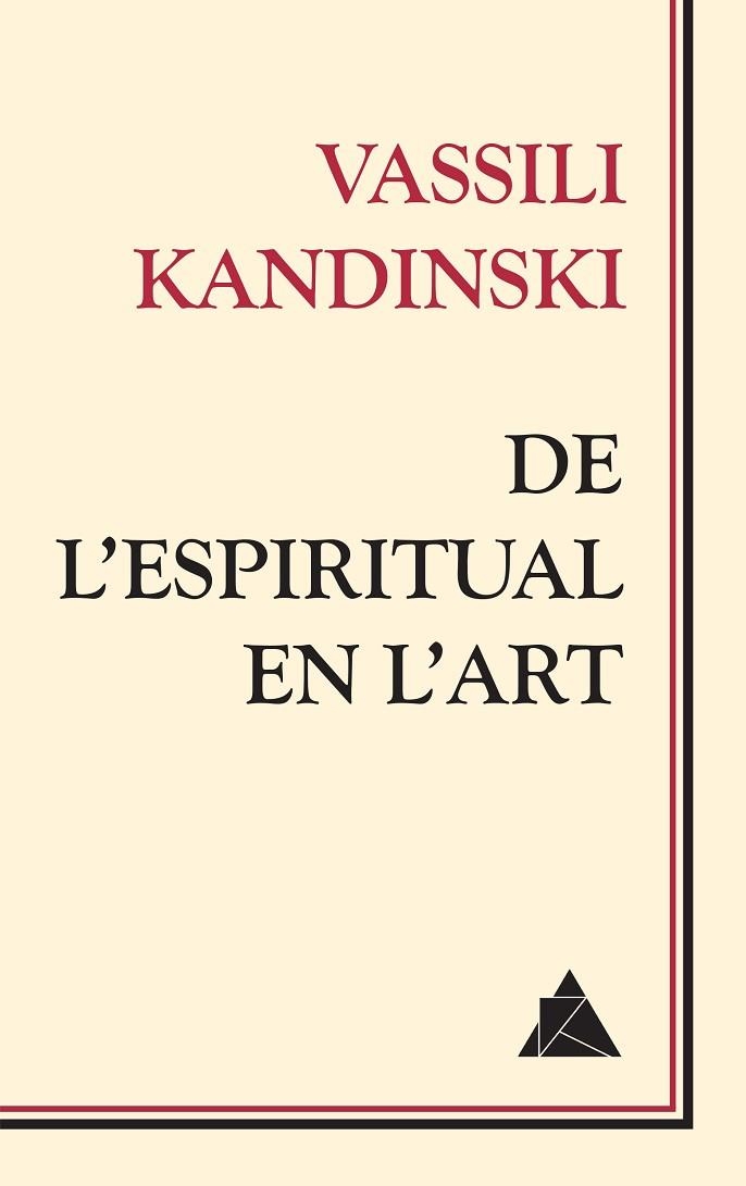 DE L'ESPIRITUAL EN L'ART | 9788416222391 | KANDINSKI,VASSILI | Llibreria Geli - Llibreria Online de Girona - Comprar llibres en català i castellà