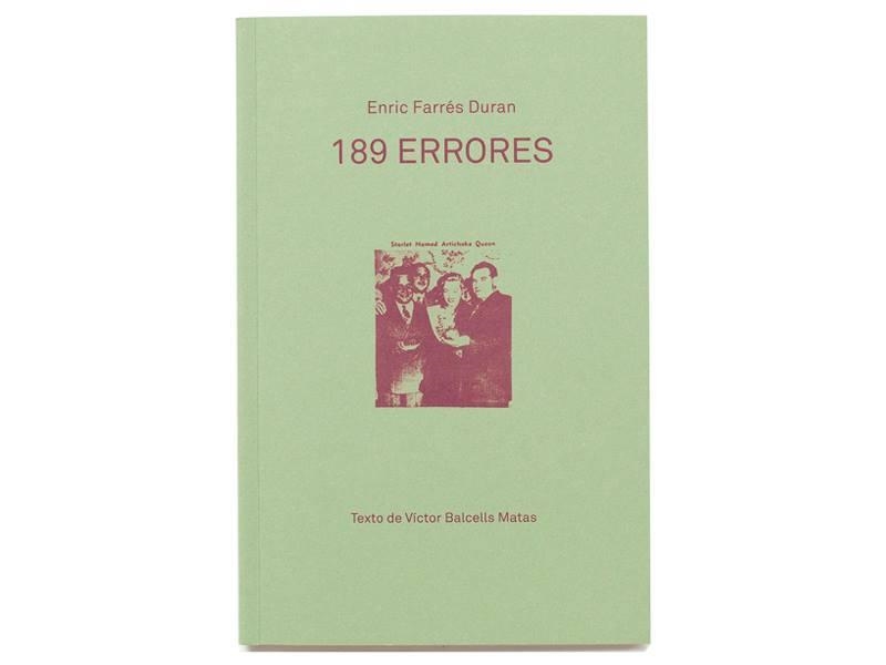 189 ERRORES | 9780957657236 | FARRES DURAN,ENRIC | Llibreria Geli - Llibreria Online de Girona - Comprar llibres en català i castellà