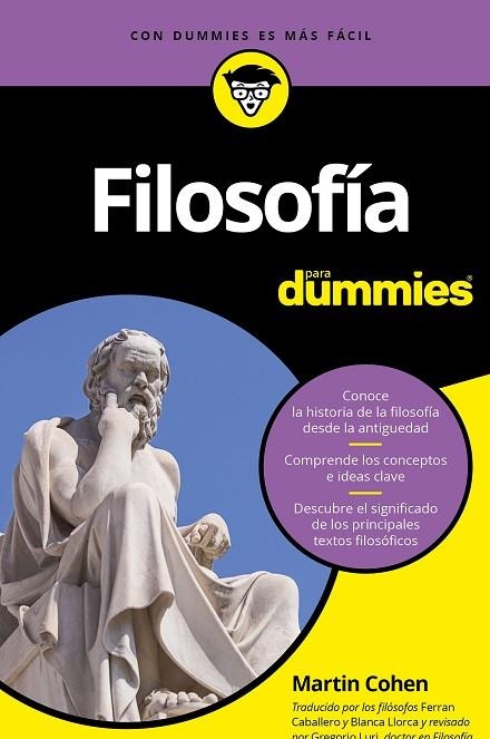 FILOSOFÍA PARA DUMMIES | 9788432903274 | COHEN,MARTIN | Llibreria Geli - Llibreria Online de Girona - Comprar llibres en català i castellà