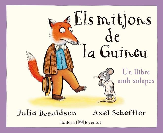 ELS MITJONS DE LA GUINEU.UN LLIBRE AMB SOLAPES | 9788426143808 | DONALDSON,JULIA | Llibreria Geli - Llibreria Online de Girona - Comprar llibres en català i castellà