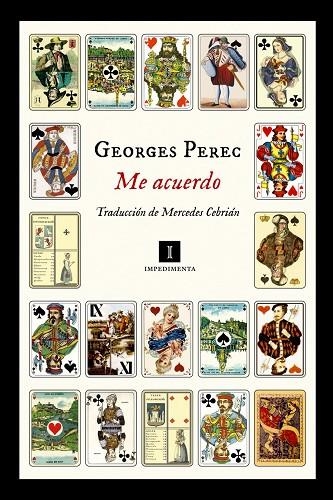 ME ACUERDO | 9788416542741 | PEREC,GEORGES | Llibreria Geli - Llibreria Online de Girona - Comprar llibres en català i castellà