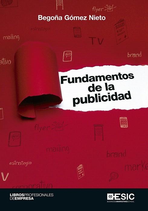 FUNDAMENTOS DE LA PUBLICIDAD | 9788416701612 | GÓMEZ NIETO,BEGOÑA | Llibreria Geli - Llibreria Online de Girona - Comprar llibres en català i castellà