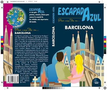 BARCELONA(ESCAPADA AZUL.EDICION 2017) | 9788416766635 | Llibreria Geli - Llibreria Online de Girona - Comprar llibres en català i castellà