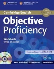 OBJECTIVE PROFICIENCY WORKBOOK WITH ANSWERS WITH AUDIO CD 2ND EDITION | 9781107619203 | SUNDERLAND,PETER/WHETTEM, ERICA | Llibreria Geli - Llibreria Online de Girona - Comprar llibres en català i castellà