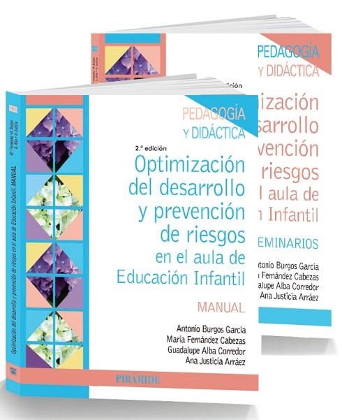 OPTIMIZACIÓN DEL DESARROLLO Y PREVENCIÓN DE RIESGOS EN EL AULA DE EDUCACIÓN INFANTIL | 9788436837148 | A.A.D.D. | Llibreria Geli - Llibreria Online de Girona - Comprar llibres en català i castellà