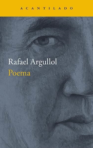 POEMA(CASTELLANO) | 9788416748358 | ARGULLOL,RAFAEL | Libreria Geli - Librería Online de Girona - Comprar libros en catalán y castellano