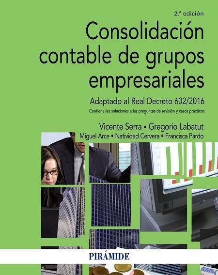 CONSOLIDACIÓN CONTABLE DE GRUPOS EMPRESARIALES | 9788436837216 | A.A.D.D. | Llibreria Geli - Llibreria Online de Girona - Comprar llibres en català i castellà