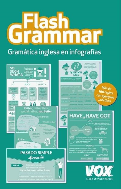 FLASH GRAMMAR.GRAMÁTICA INGLESA EN INFOGRAFÍAS | 9788499742380 |   | Llibreria Geli - Llibreria Online de Girona - Comprar llibres en català i castellà