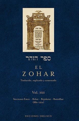 EL ZOHAR-22 | 9788491112235 | Llibreria Geli - Llibreria Online de Girona - Comprar llibres en català i castellà