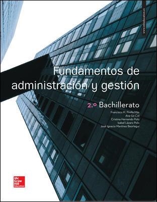 LA FUNDAMENTOS DE ADMINISTRACION Y GESTION-2  BACHILLERATO. | 9788448612405 | HERNANDO,C./LÁZARO,I./MARTÍNEZ,I. | Llibreria Geli - Llibreria Online de Girona - Comprar llibres en català i castellà